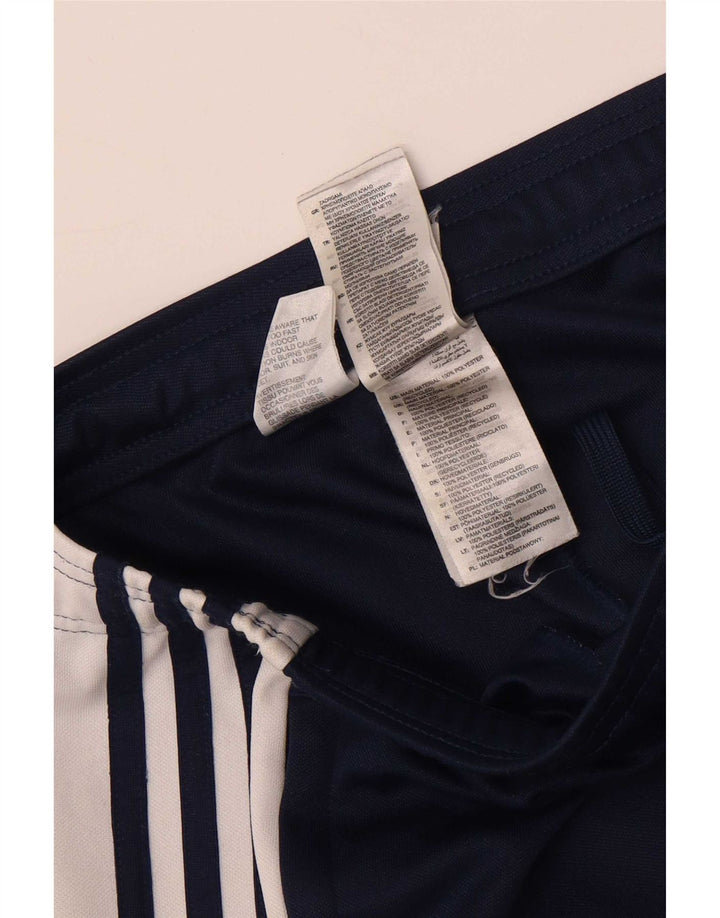 Pantaloni da tuta Adidas Aeroready da uomo color block medio blu navy