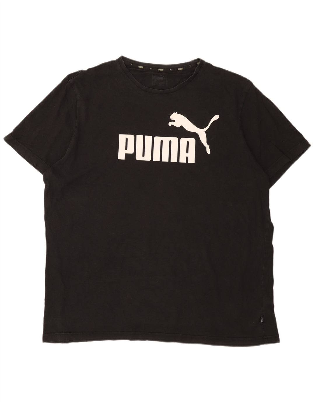 T-shirt grafica da uomo PUMA Top 2XL cotone nero