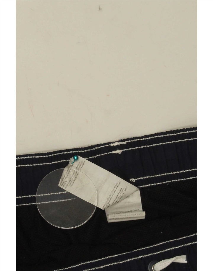 Pantaloncini da bagno da uomo Hugo Boss medi blu navy in poliammide