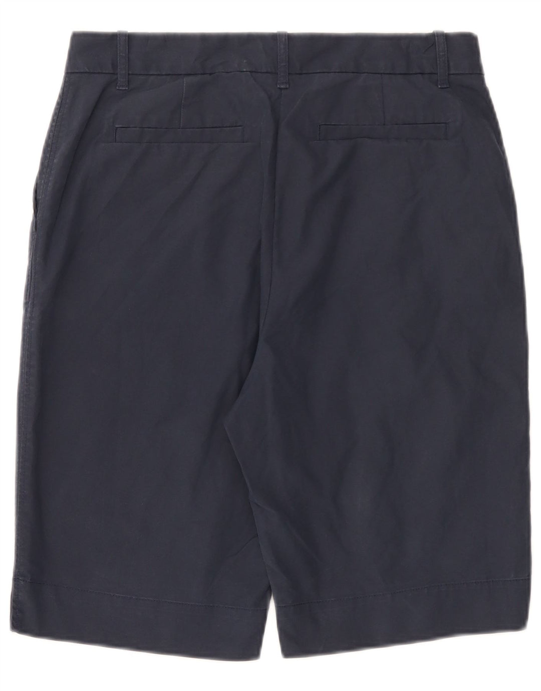 Pantaloncini chino da donna Marks & Spencer UK 12 medi W32 cotone blu navy