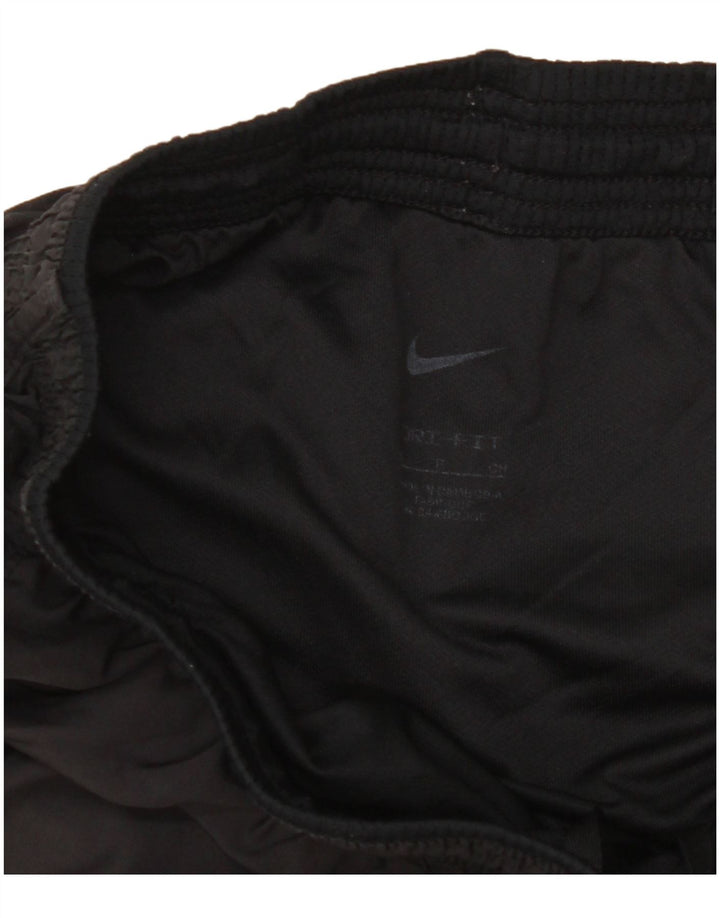 Pantaloncini sportivi Nike da donna Dri Fit UK 10 piccoli poliestere nero