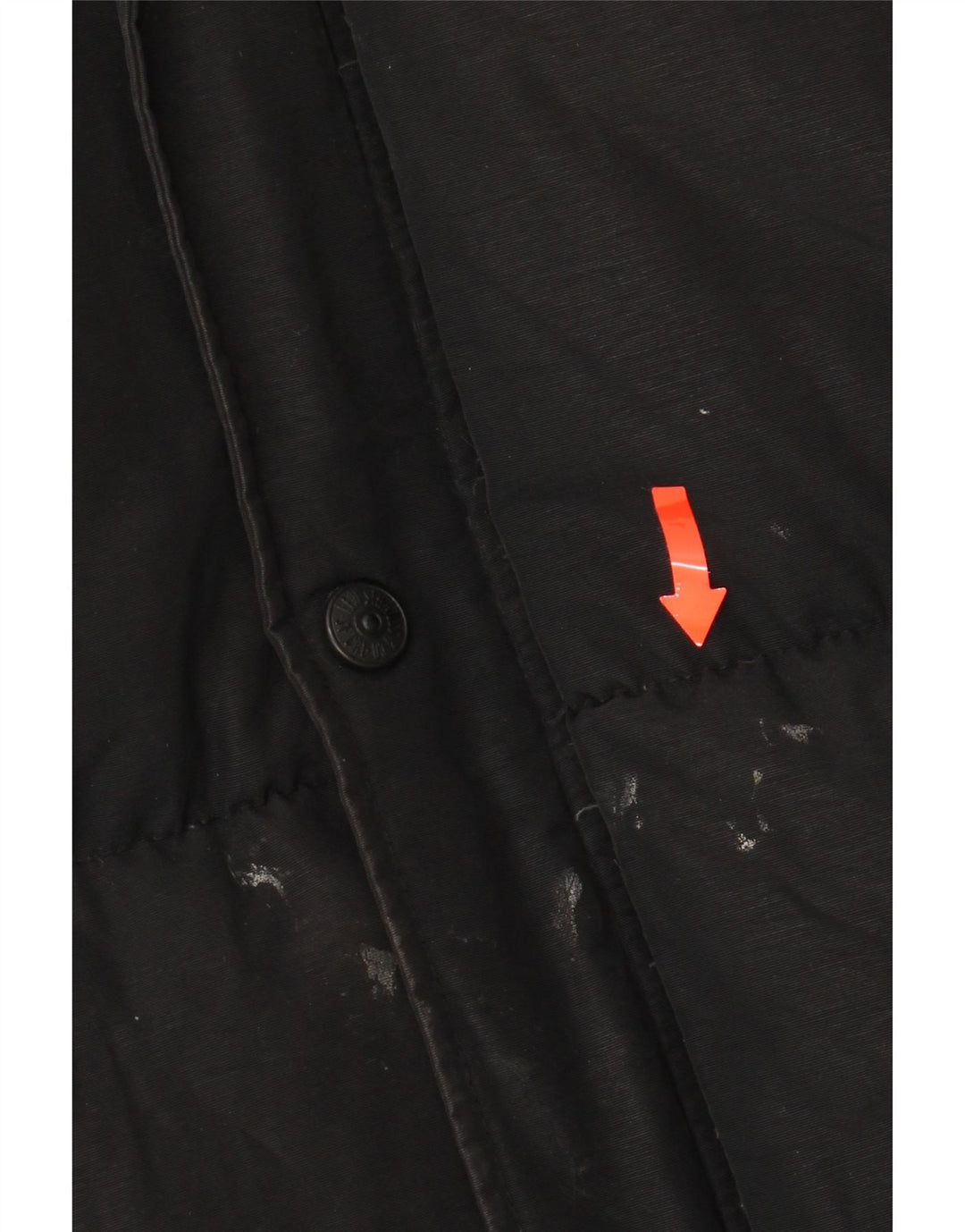 LEVI'S Mens Padded Jacket UK 42 XL Black Nylon Vintage Levi's and Second-Hand Levi's from Messina Hembry 