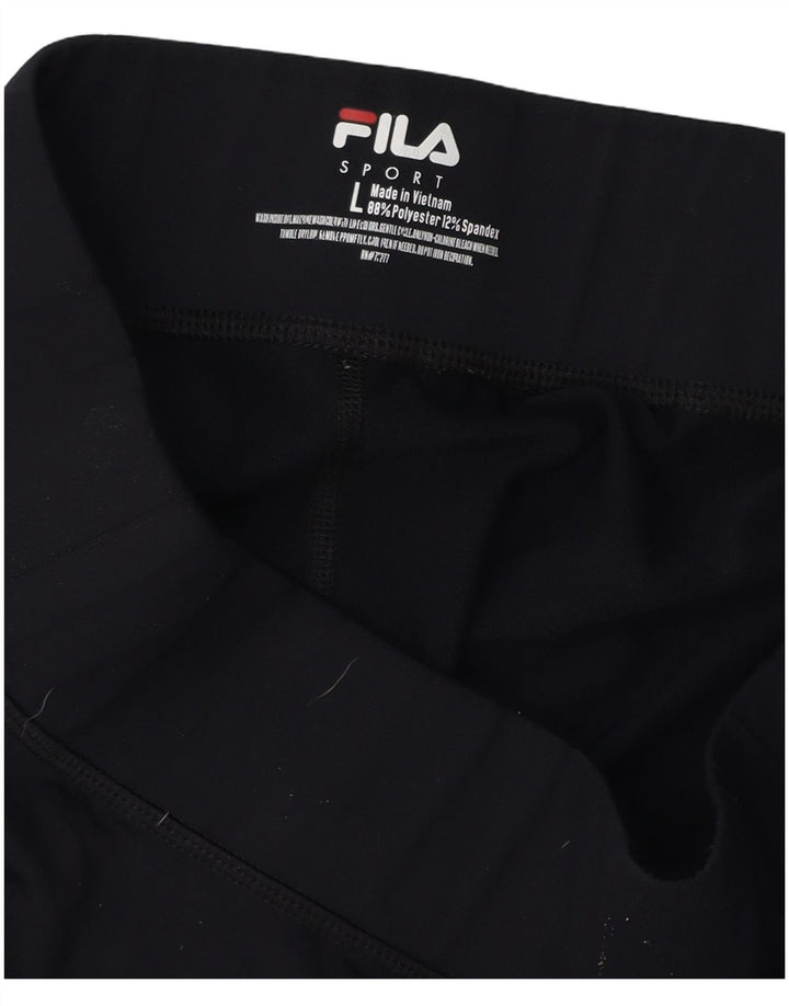 Pantaloncini sportivi da donna FILA UK 14 Large Blu Navy Poliestere