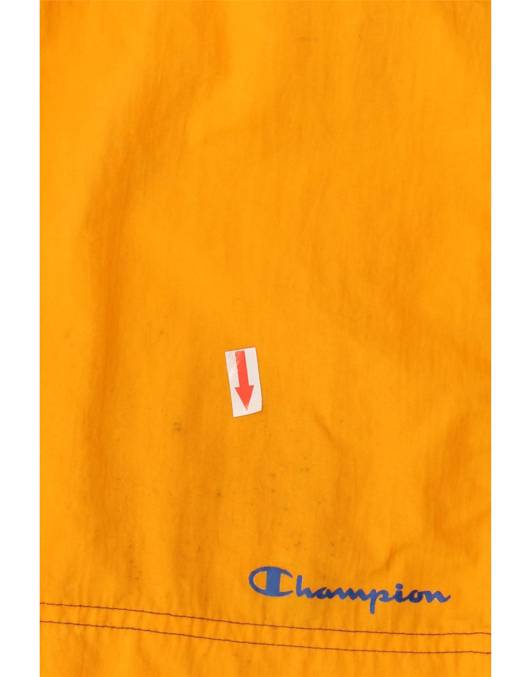 Pantaloncini da bagno grafici da uomo Champion Large in poliammide color block giallo