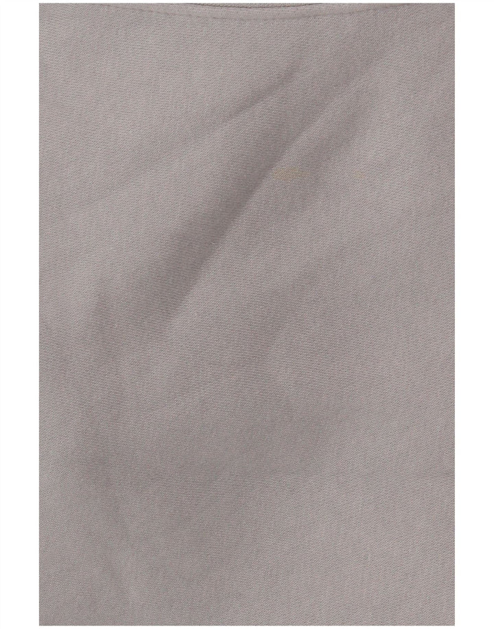 Felpa con cappuccio Nike Standard Fit da uomo, piccola, in cotone grigio