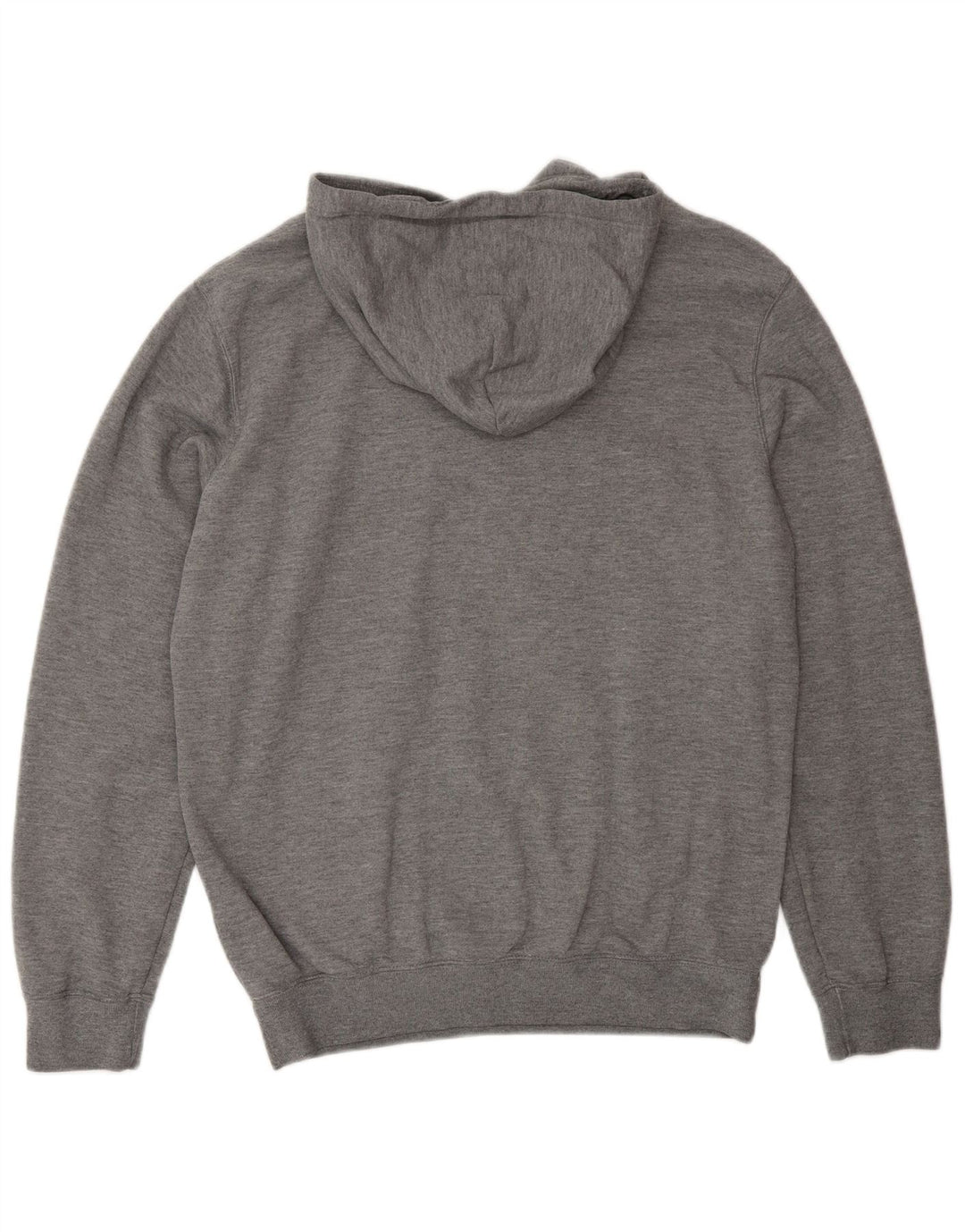 Maglione con cappuccio grafico da uomo CHAMPION in cotone grigio medio