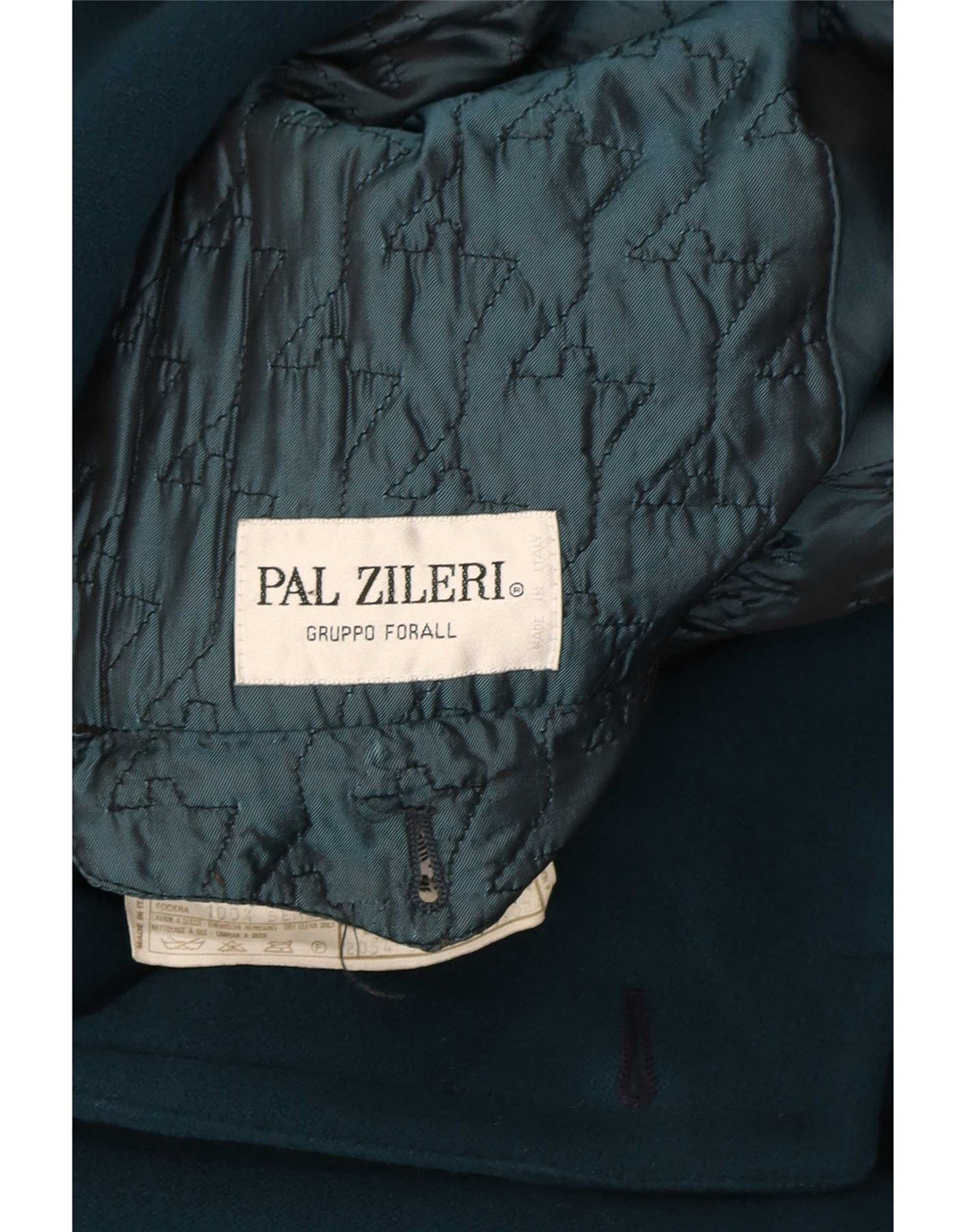 Montgomery da uomo con cappuccio Pal Zileri IT 52 XL Lana Blu