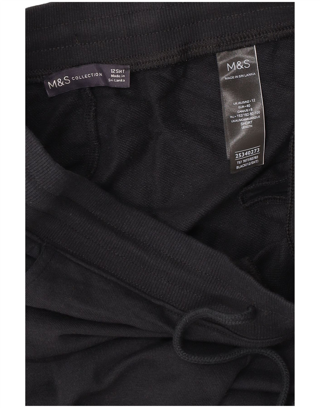 Pantaloni da tuta da donna Marks & Spencer Joggers UK 12 Medium Blu Navy