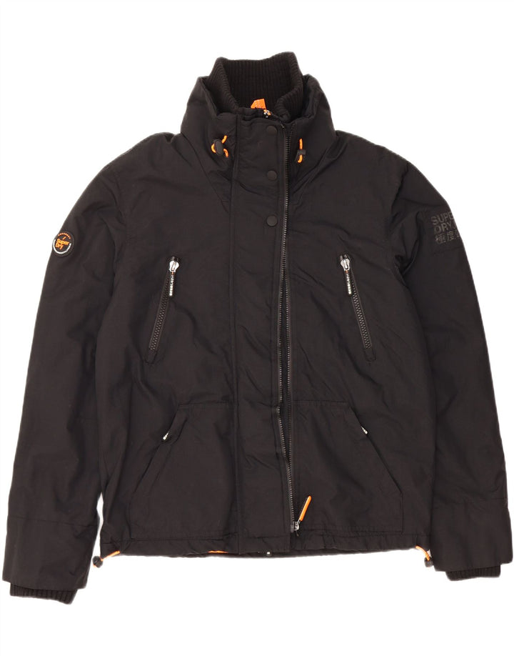Giacca a vento da uomo SUPERDRY UK 40 grande nylon nero