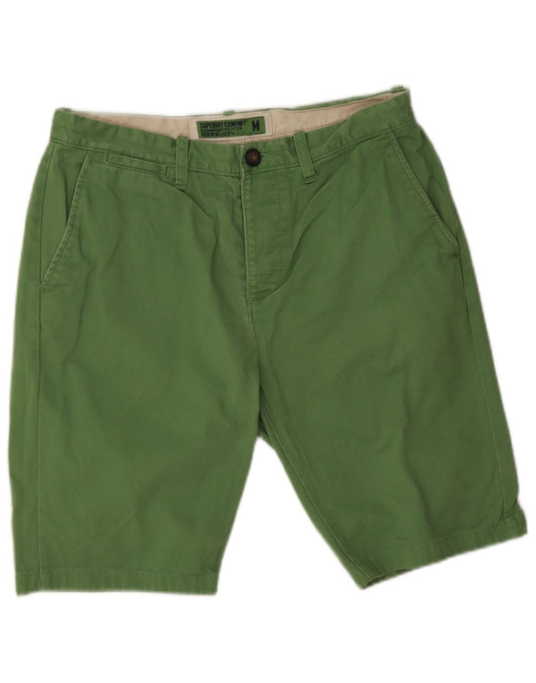 Pantaloncini chino da uomo Superdry medi W30 in cotone verde