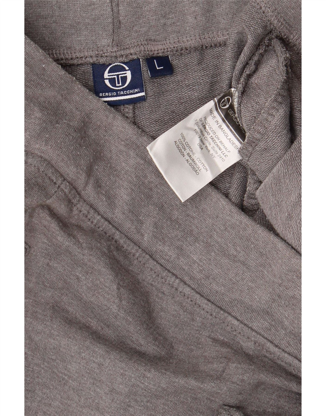 SERGIO TACCHINI Pantaloncini sportivi da uomo Large in cotone grigio