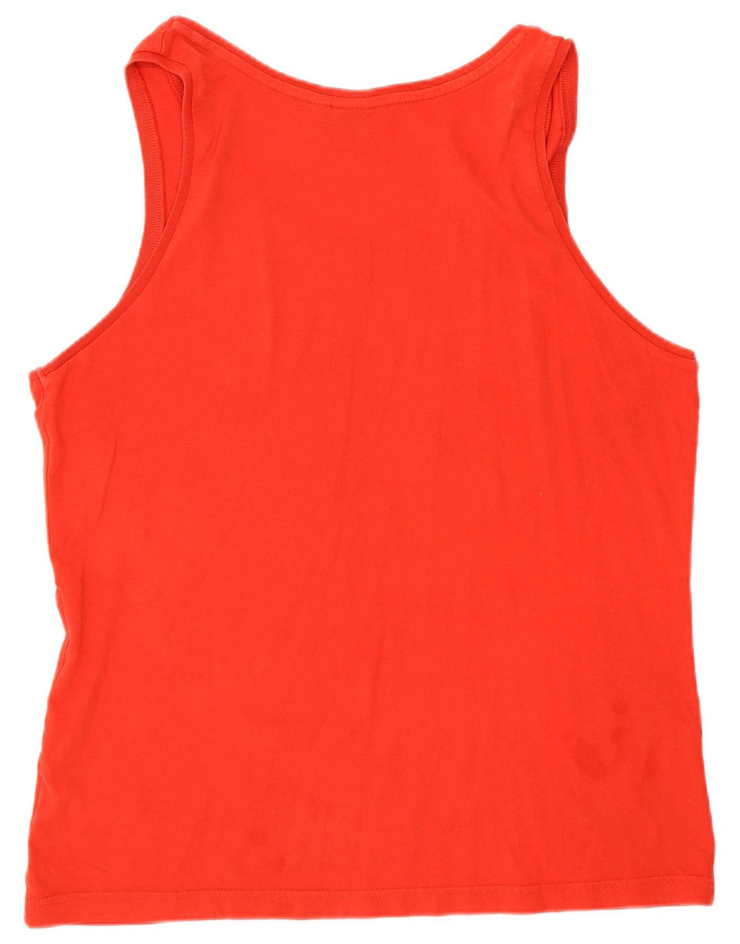 Canottiera grafica da uomo Adidas grande in cotone rosso