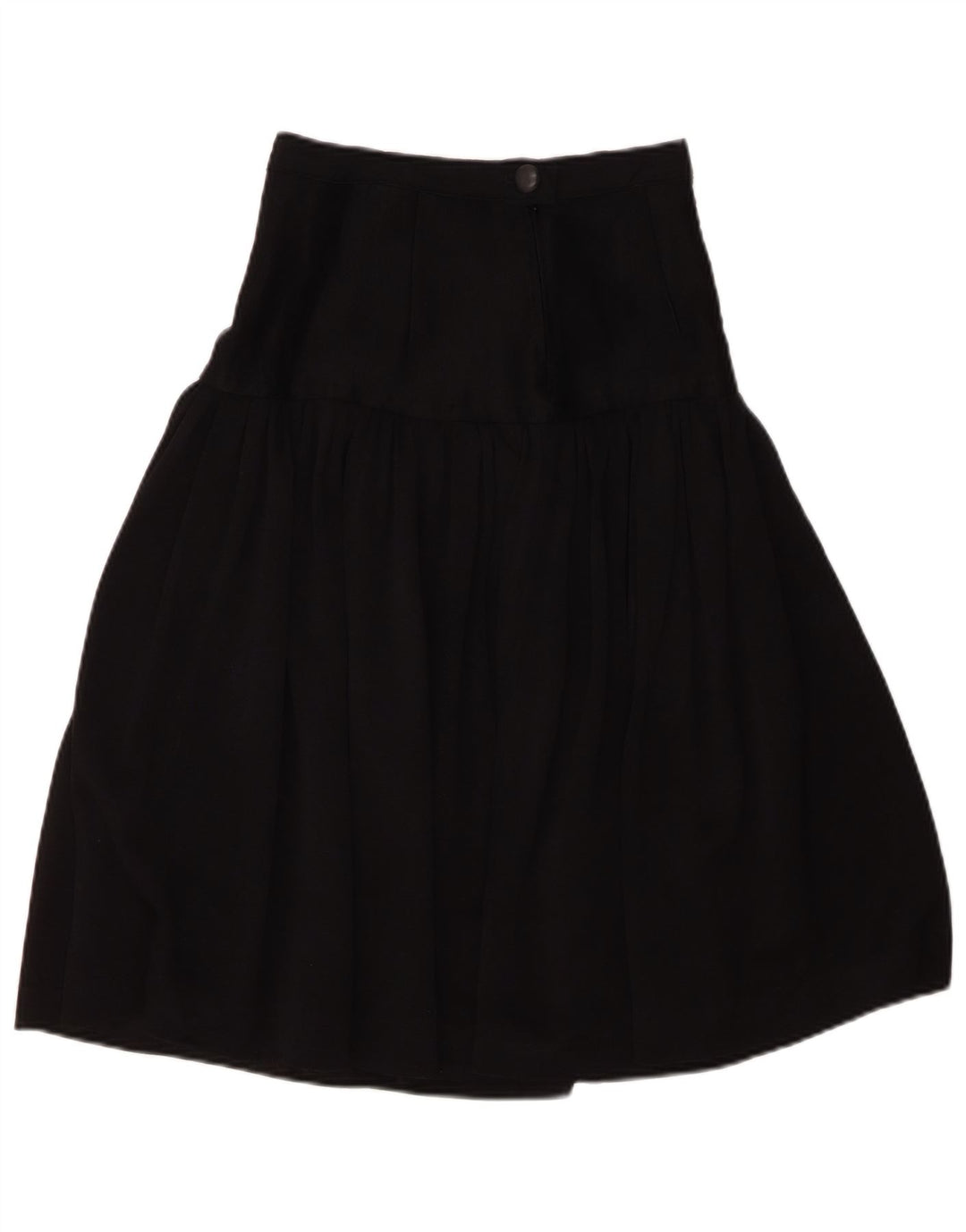 Gonna a trapezio da donna vintage piccola W26 Nera
