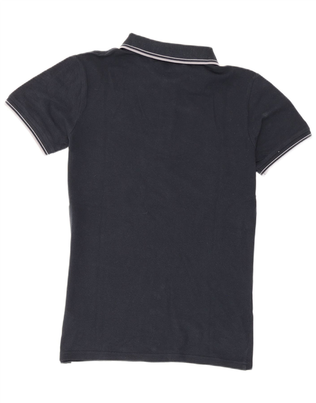 Polo Kappa Uomo Media Cotone Blu Navy