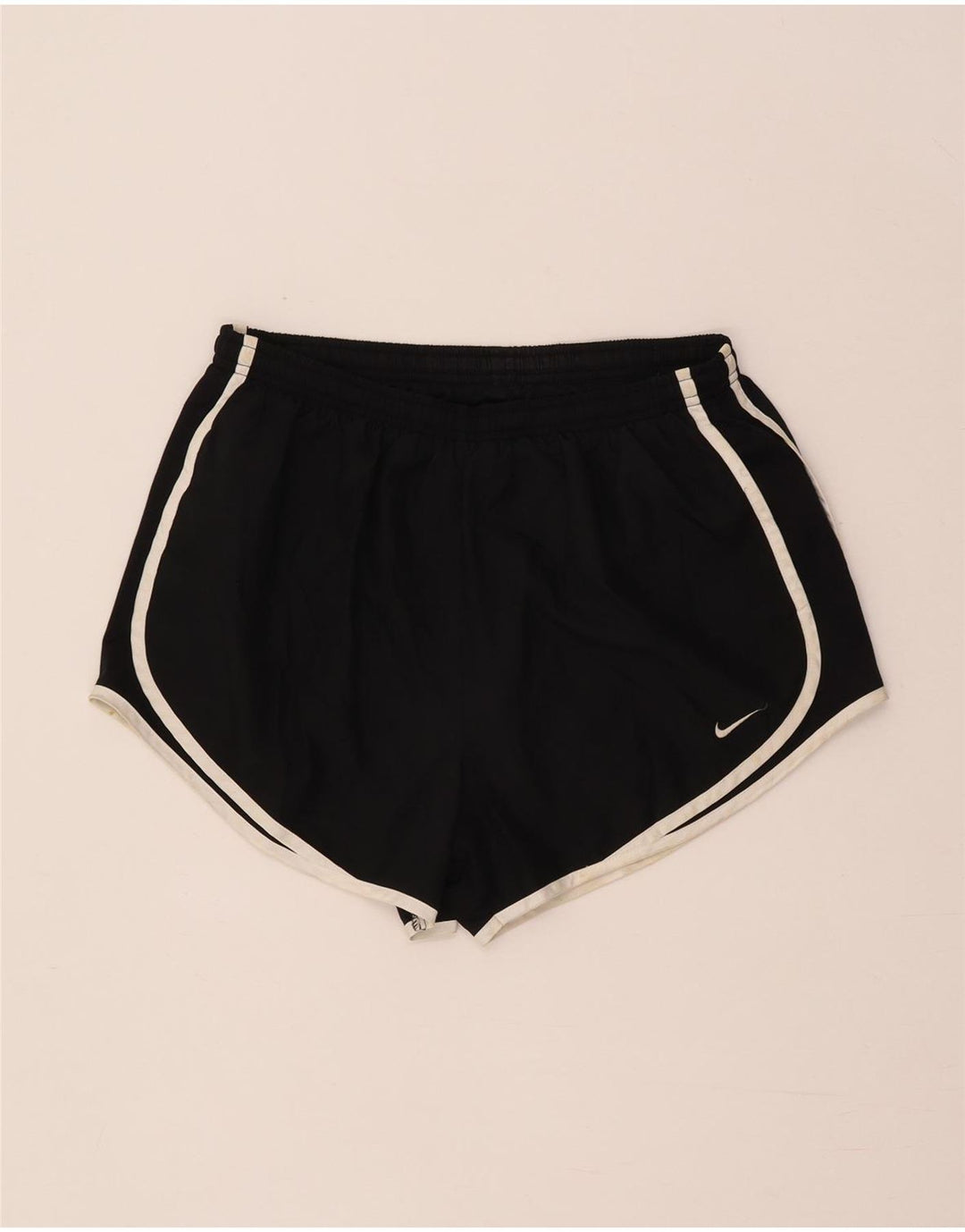 Pantaloncini sportivi Nike da donna Dri Fit UK 14 medio nero poliestere