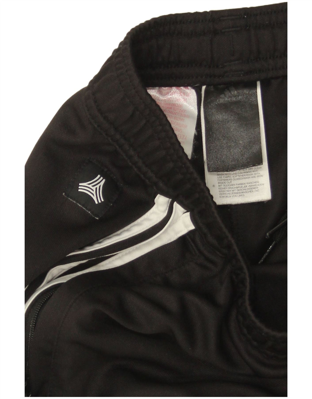 Pantaloni della tuta da ragazzo Adidas 13-14 anni in poliestere nero