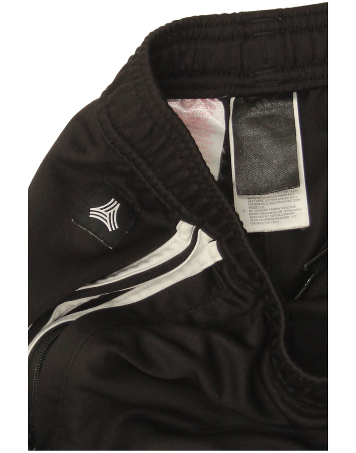 Pantaloni della tuta da ragazzo Adidas 13-14 anni in poliestere nero