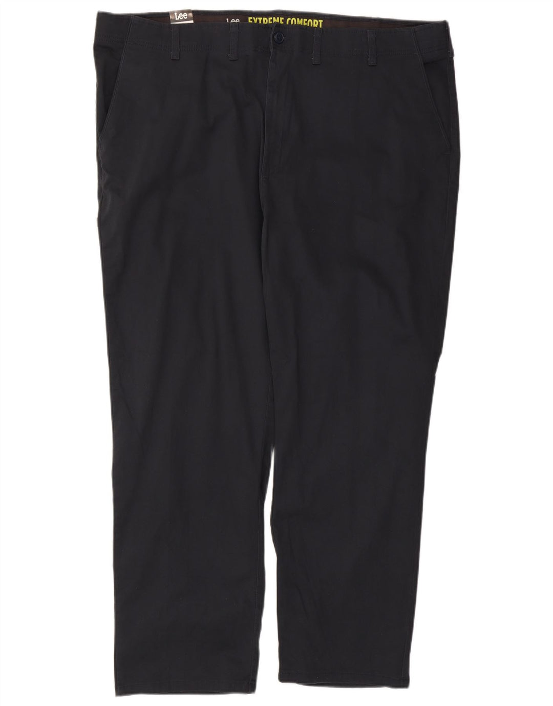 Pantaloni chino dritti da uomo LEE Extreme Comfort W48 L30 in cotone blu navy