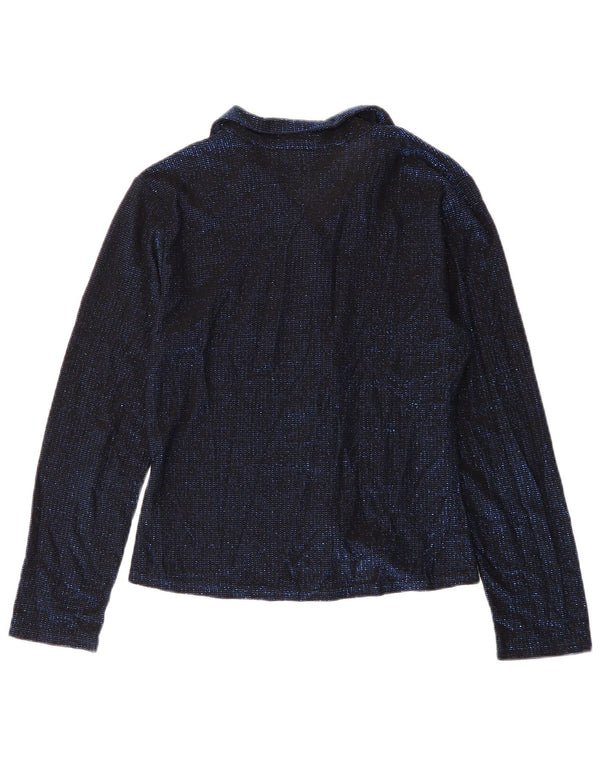 Camicetta da donna ORSAY UK 8 Small Elastan screziato blu navy