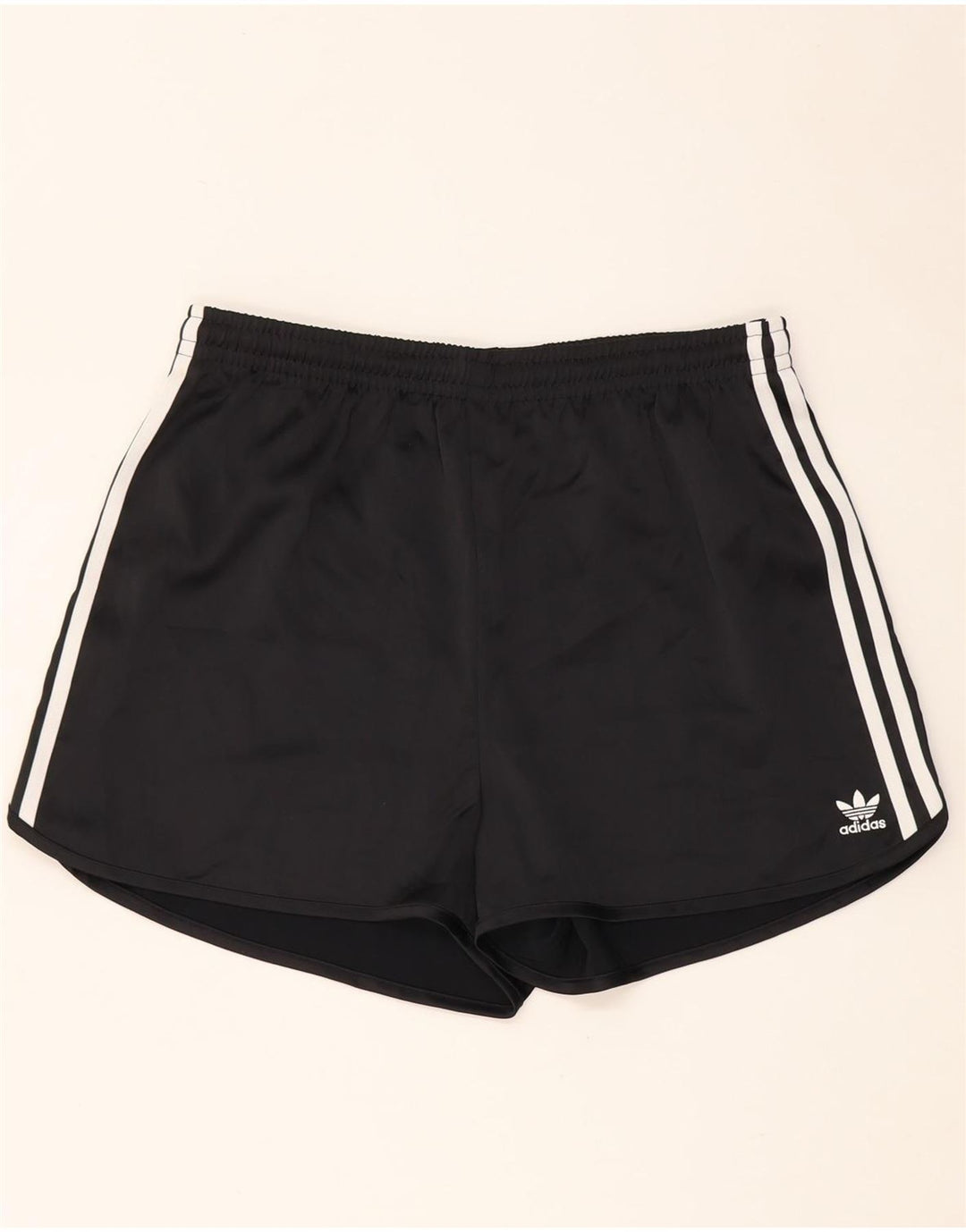 Pantaloncini sportivi ADIDAS da donna UK 16/18 Large Nero Poliestere