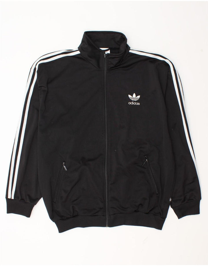 Giacca da tuta da uomo Adidas UK 40/42 media nera