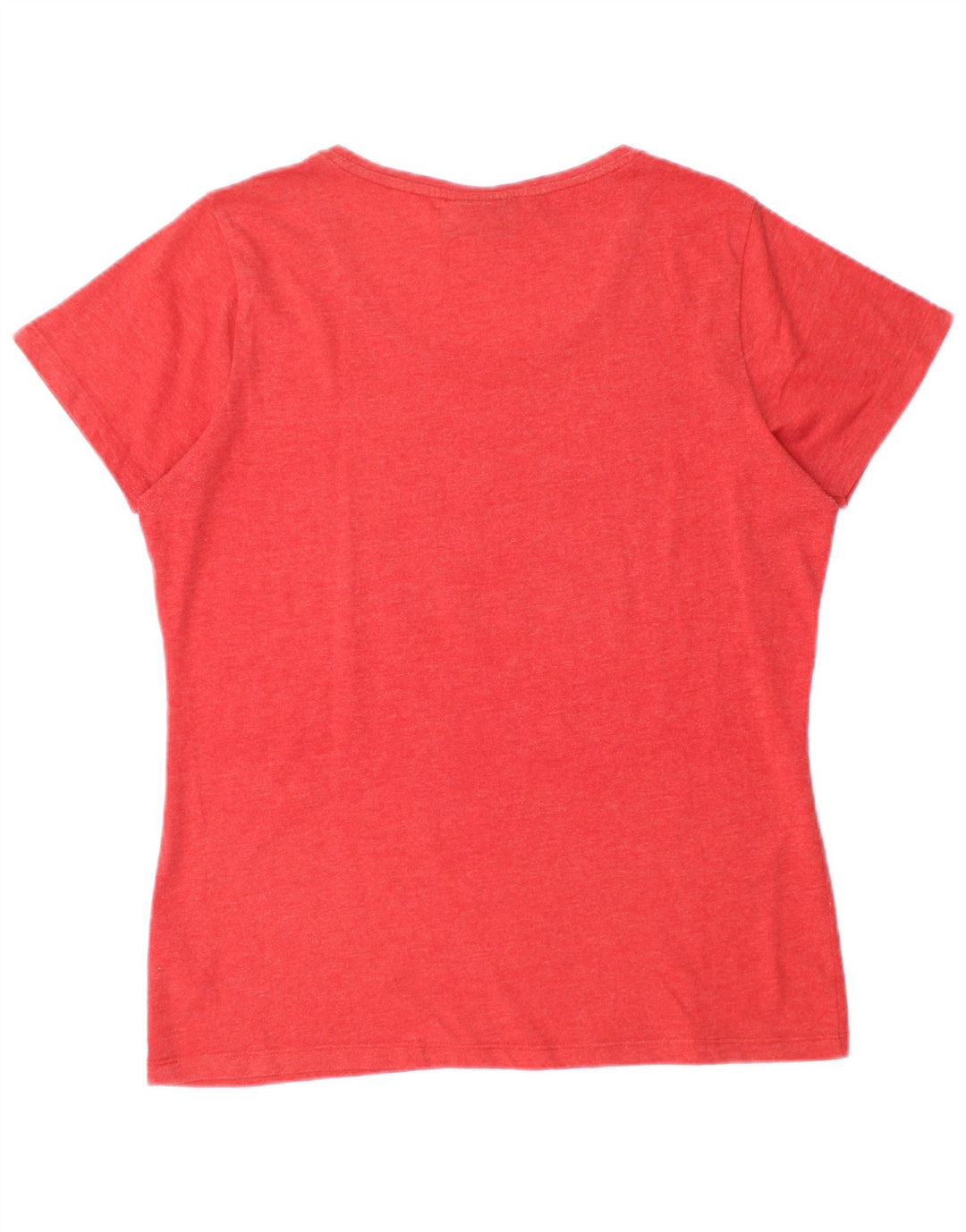 T-shirt grafica da donna Kappa Top IT 44 rosso medio in cotone