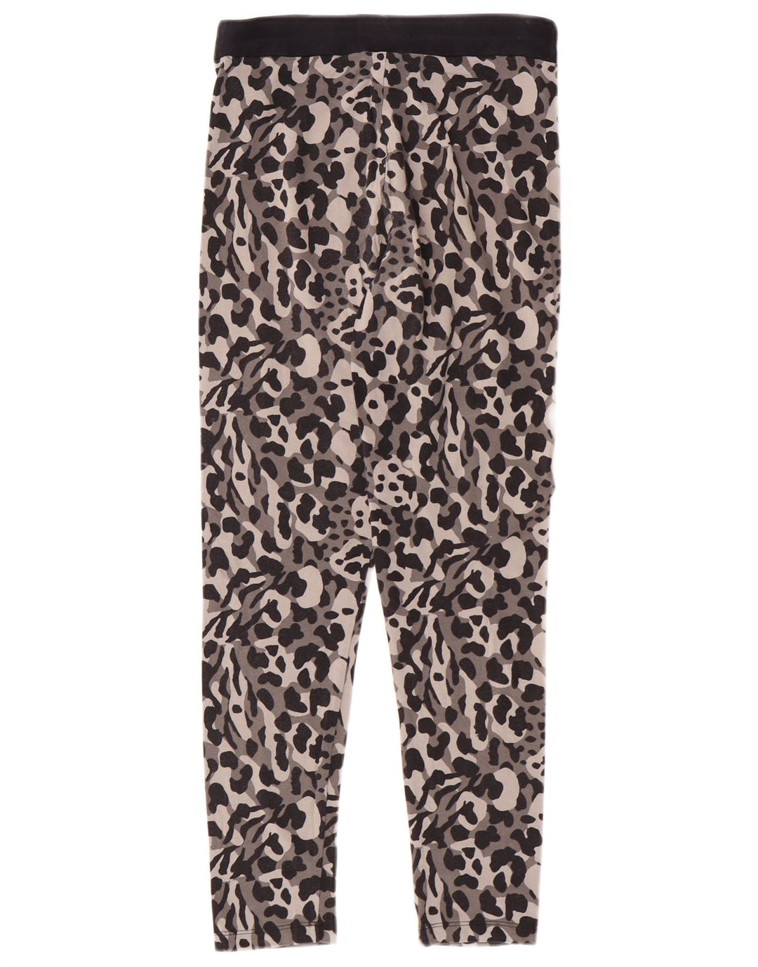 Leggings Puma per ragazze 11-12 anni in cotone grigio con stampa animalier