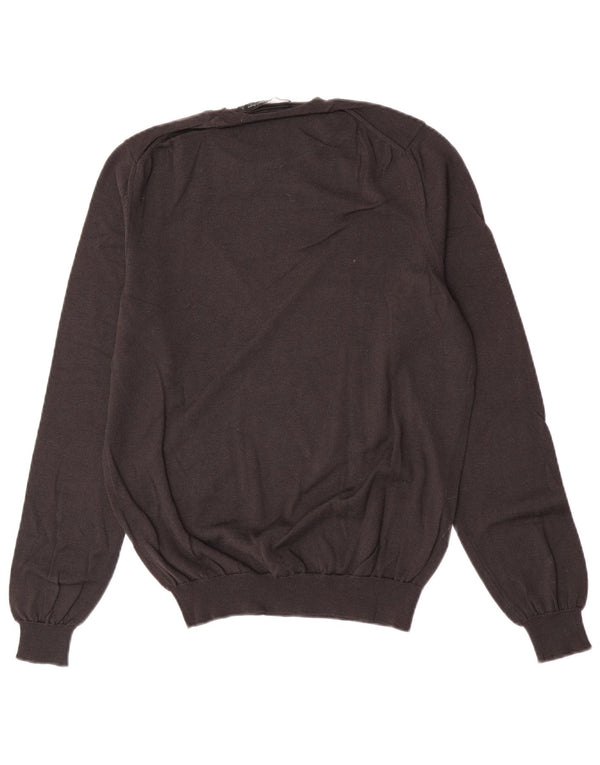 Maglione maglione girocollo da donna Calvin Klein Jeans UK 14 grande grigio