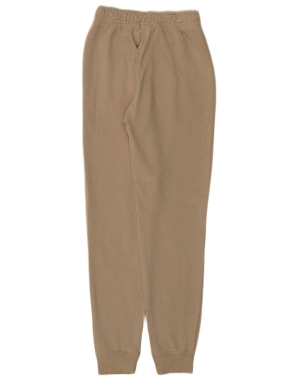 Pantaloni della tuta da donna Nike Joggers UK 6 XS Beige Cotton