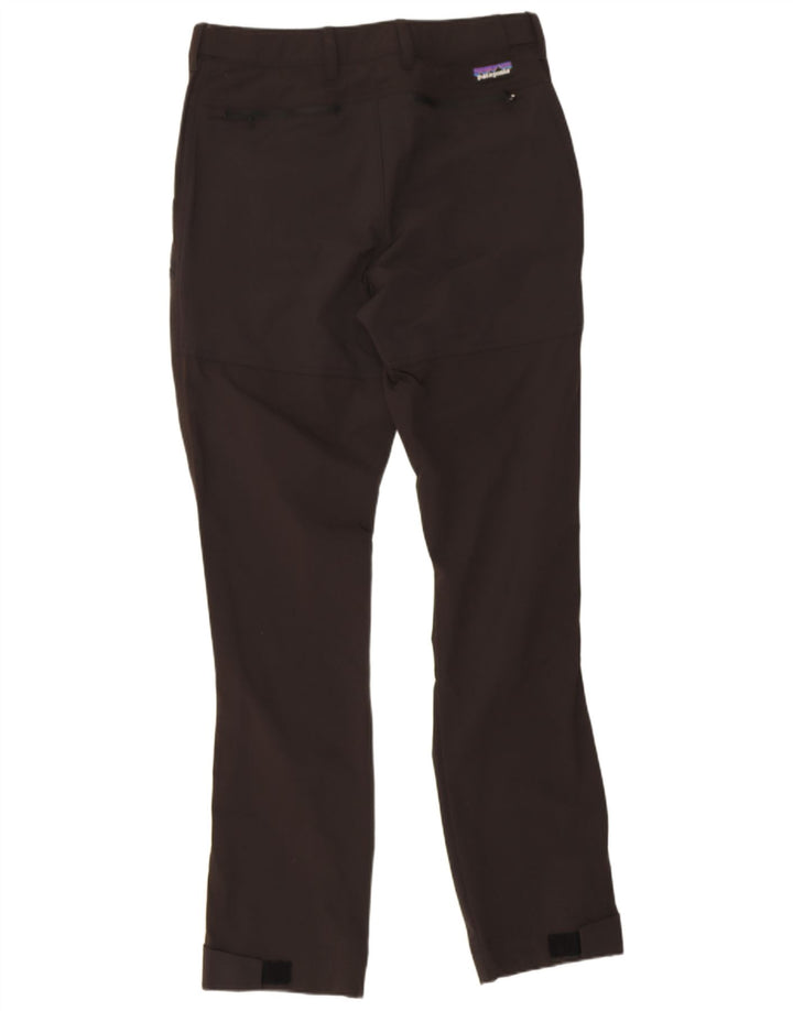 Pantaloni Patagonia Slim Cargo Windbreaker da donna W30 L30 Neri