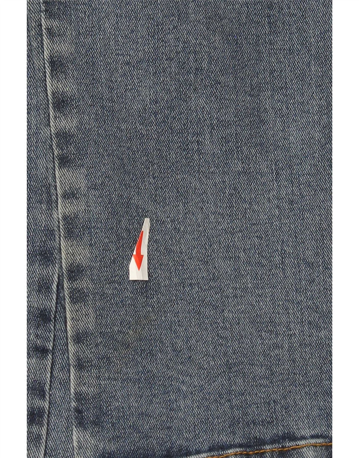 Jeans dritti elasticizzati Texas Wrangler da uomo W34 L30 cotone blu