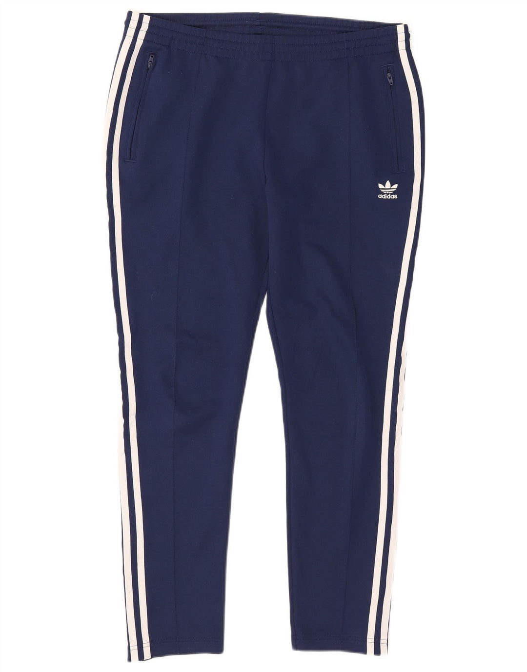 Pantaloni da tuta da donna Adidas UK 14 Large Blu Navy Poliestere