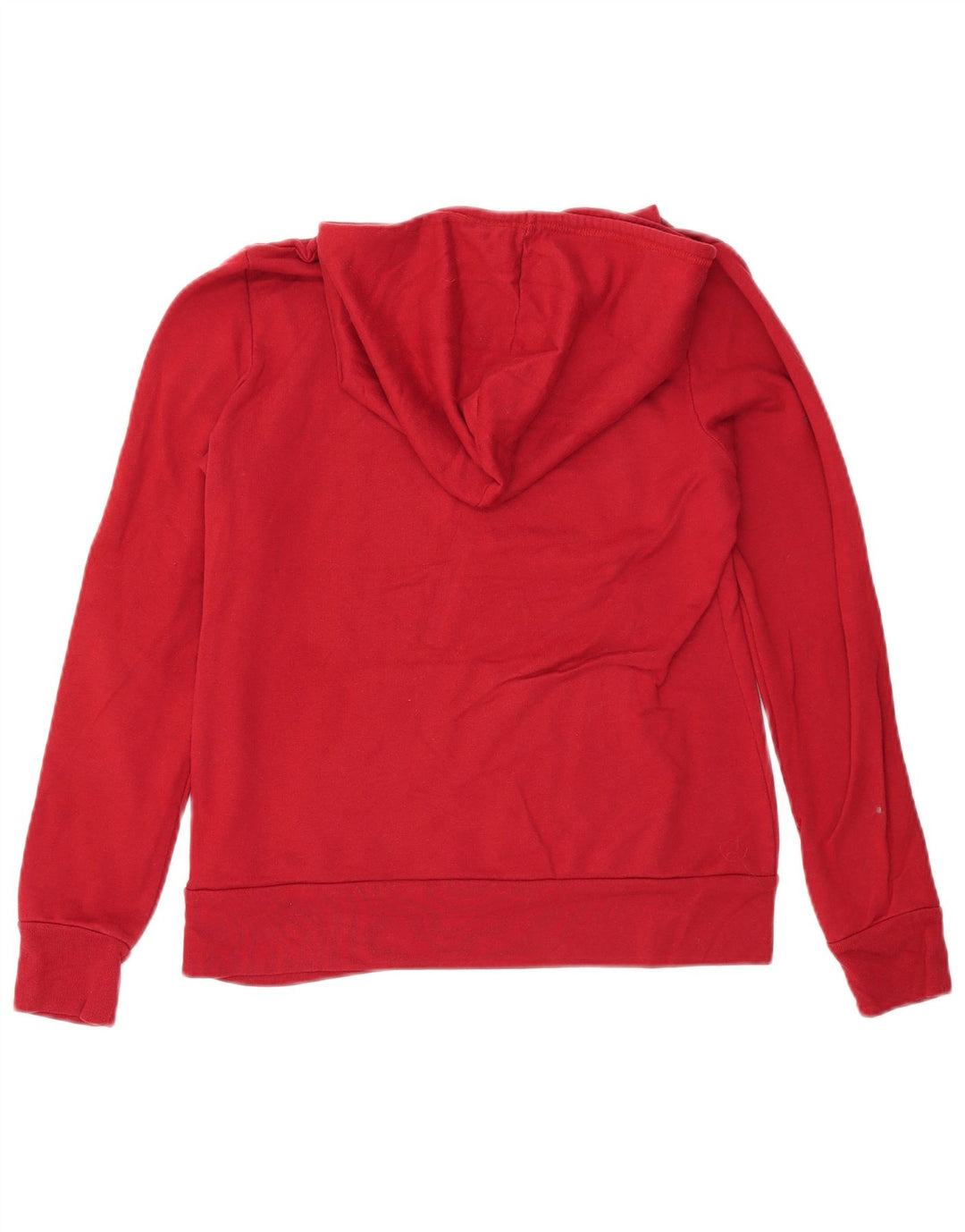 CHAMPION Felpa con cappuccio grafica Stanford da donna UK 12 Cotone rosso medio