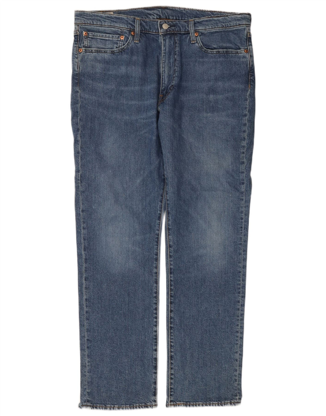 Levi's Uomo 514 Jeans dritti W36 L32 Cotone Blu