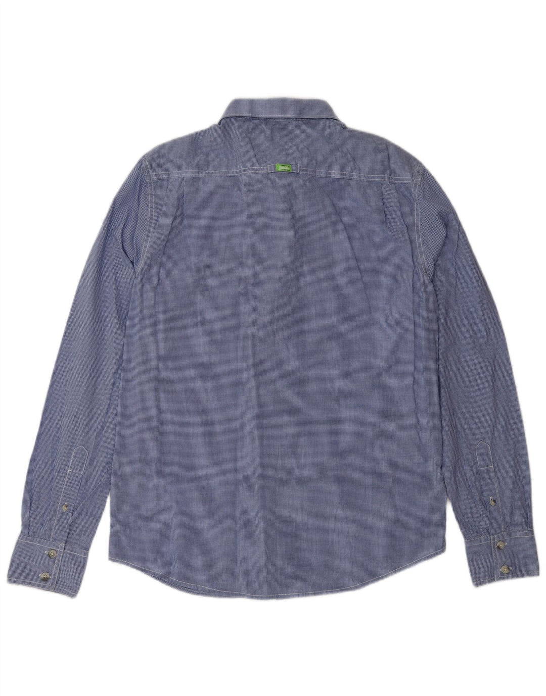 Camicia da uomo SUPERDRY XL in cotone a quadretti blu