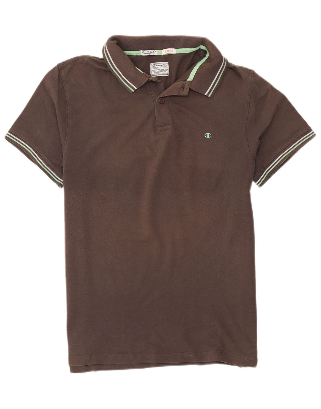 Polo Champion da uomo Heritage Fit grande grigia