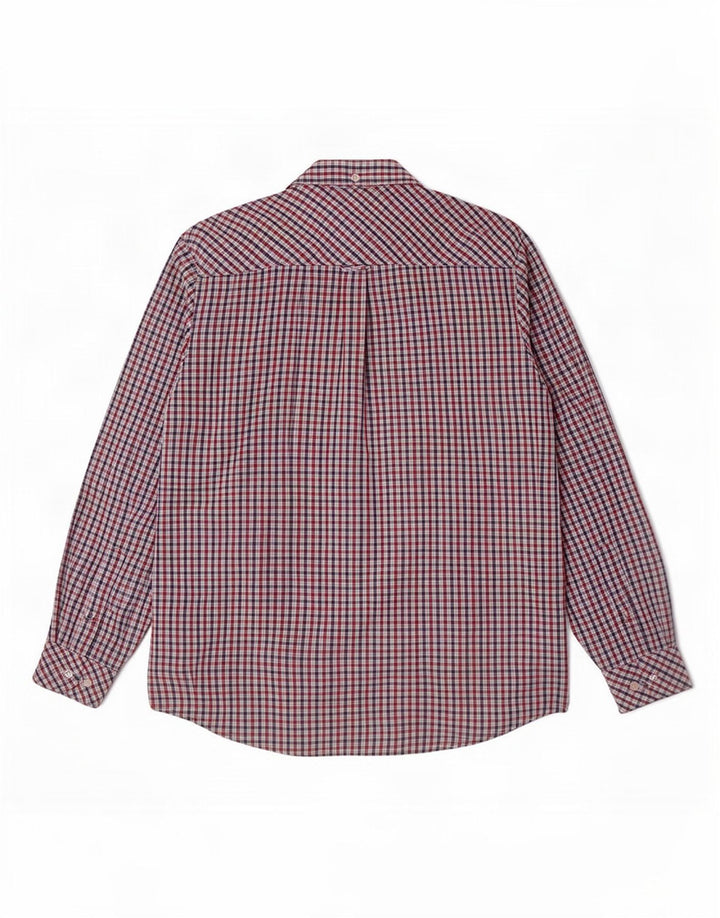 Camicia Heritage da uomo Ben Sherman in cotone a quadri rossi grandi