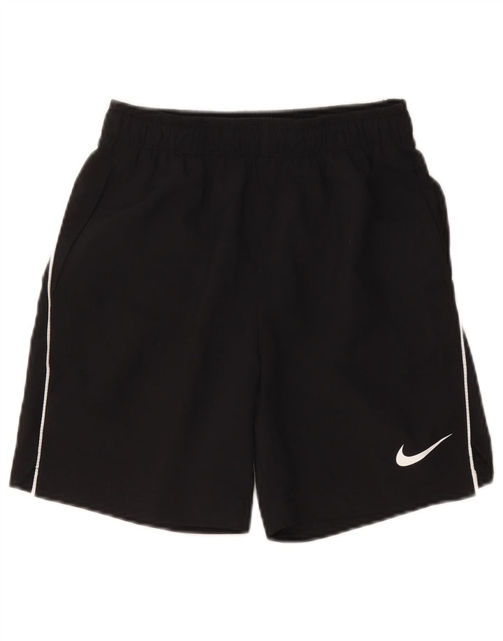 Pantaloncini sportivi NIKE da ragazzo Dri Fit 10-11 anni medio nero poliestere