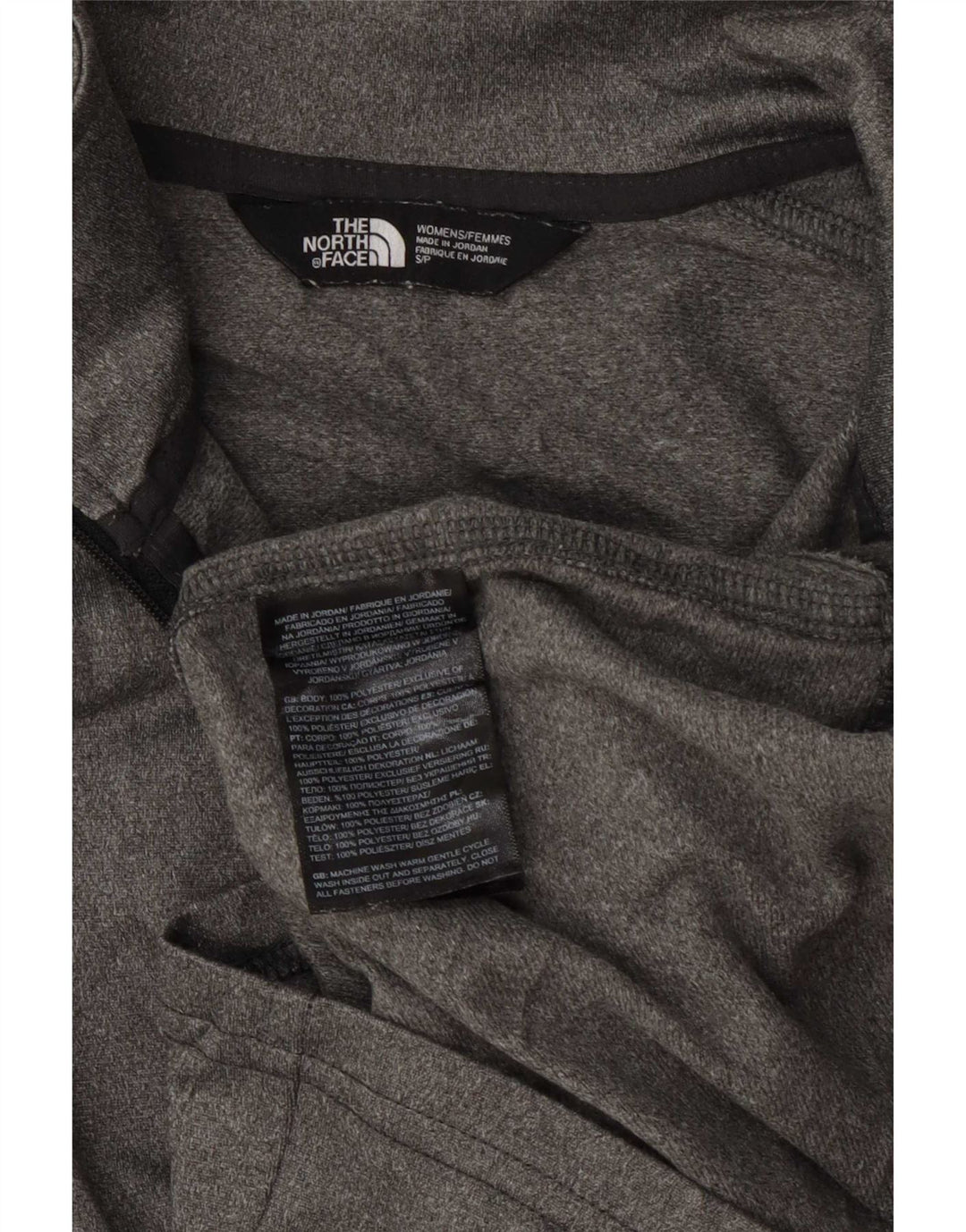 Top da tuta da donna The North Face Pullover UK 10 Small Grigio