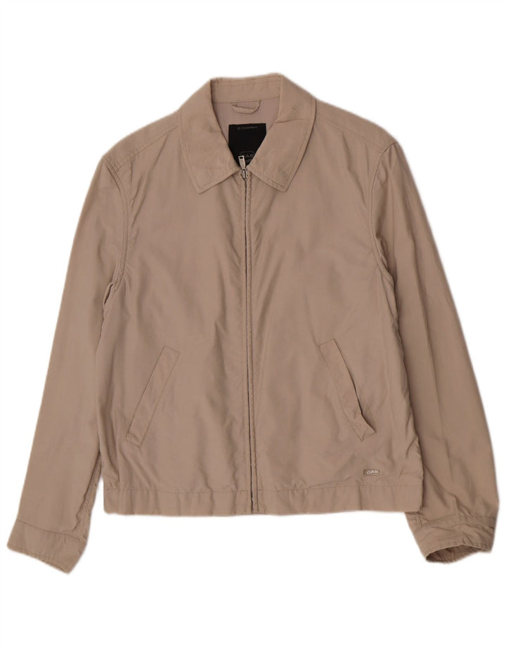 Bomber da uomo Gas UK 36 piccolo cotone beige