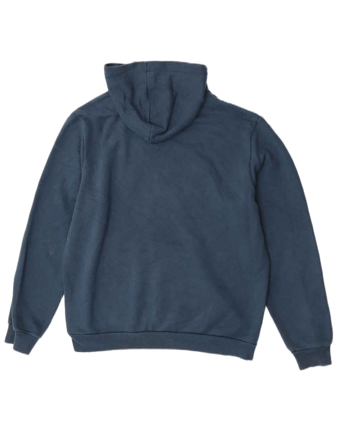 Felpa con cappuccio grafica da uomo Puma Large in cotone blu