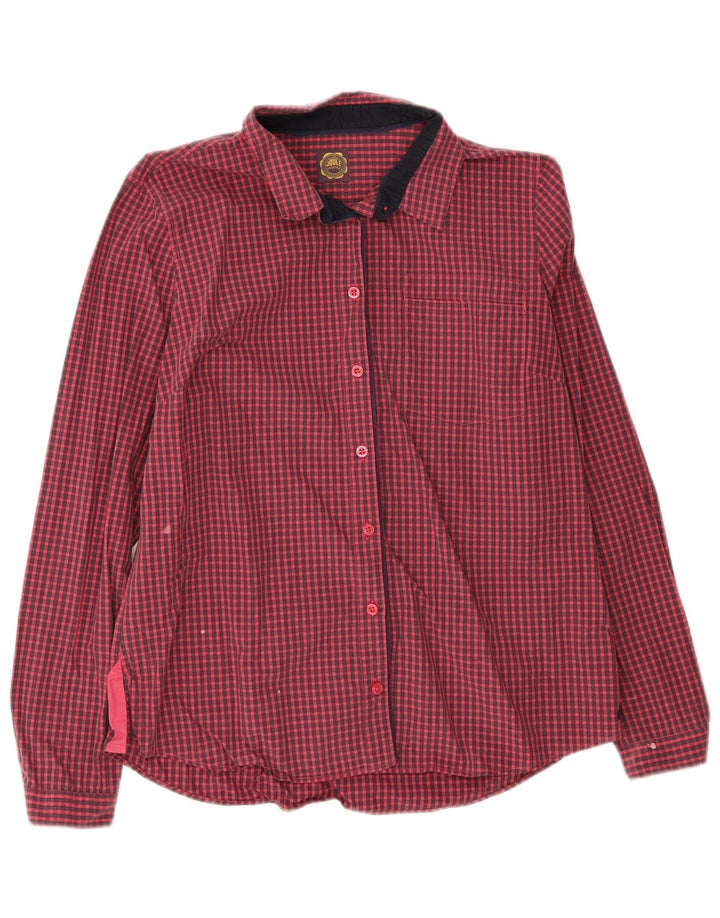 Camicia da donna Joules UK 16 grande quadretto rosso