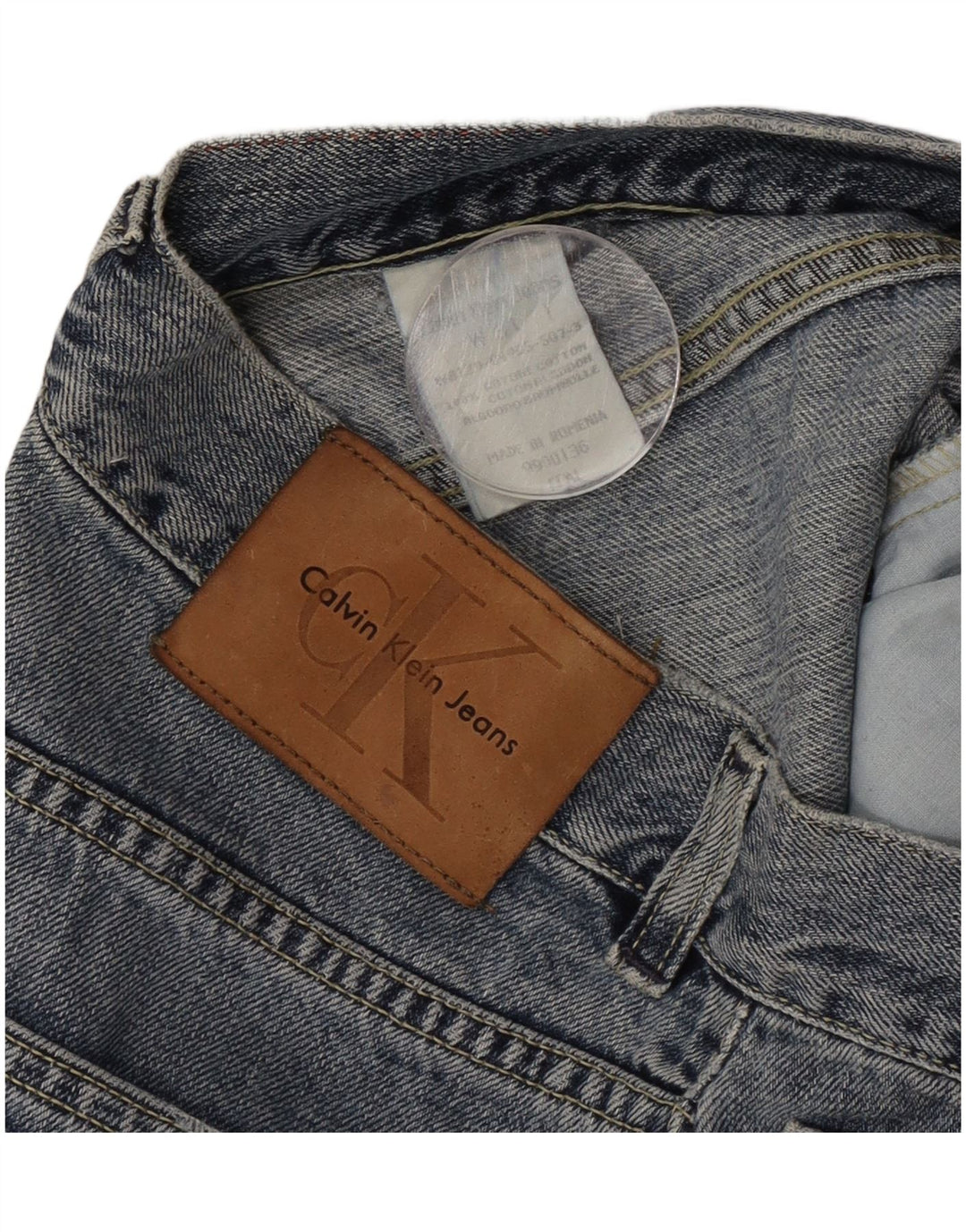 Jeans Bootcut da donna Calvin Klein W31 L30 cotone blu