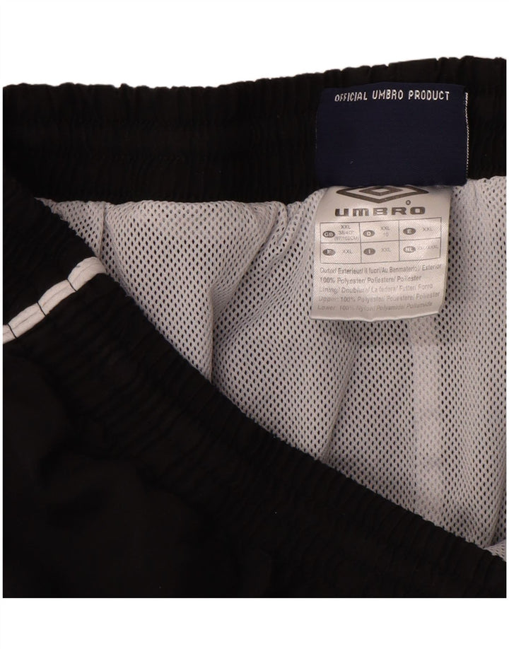 Pantaloncini sportivi Bermuda da uomo UMBRO 2XL Poliestere nero