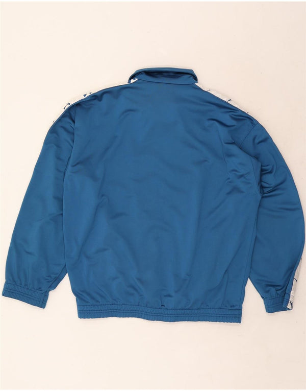 Giacca da tuta grafica da uomo Diadora UK 40 Large Blue Colourblock