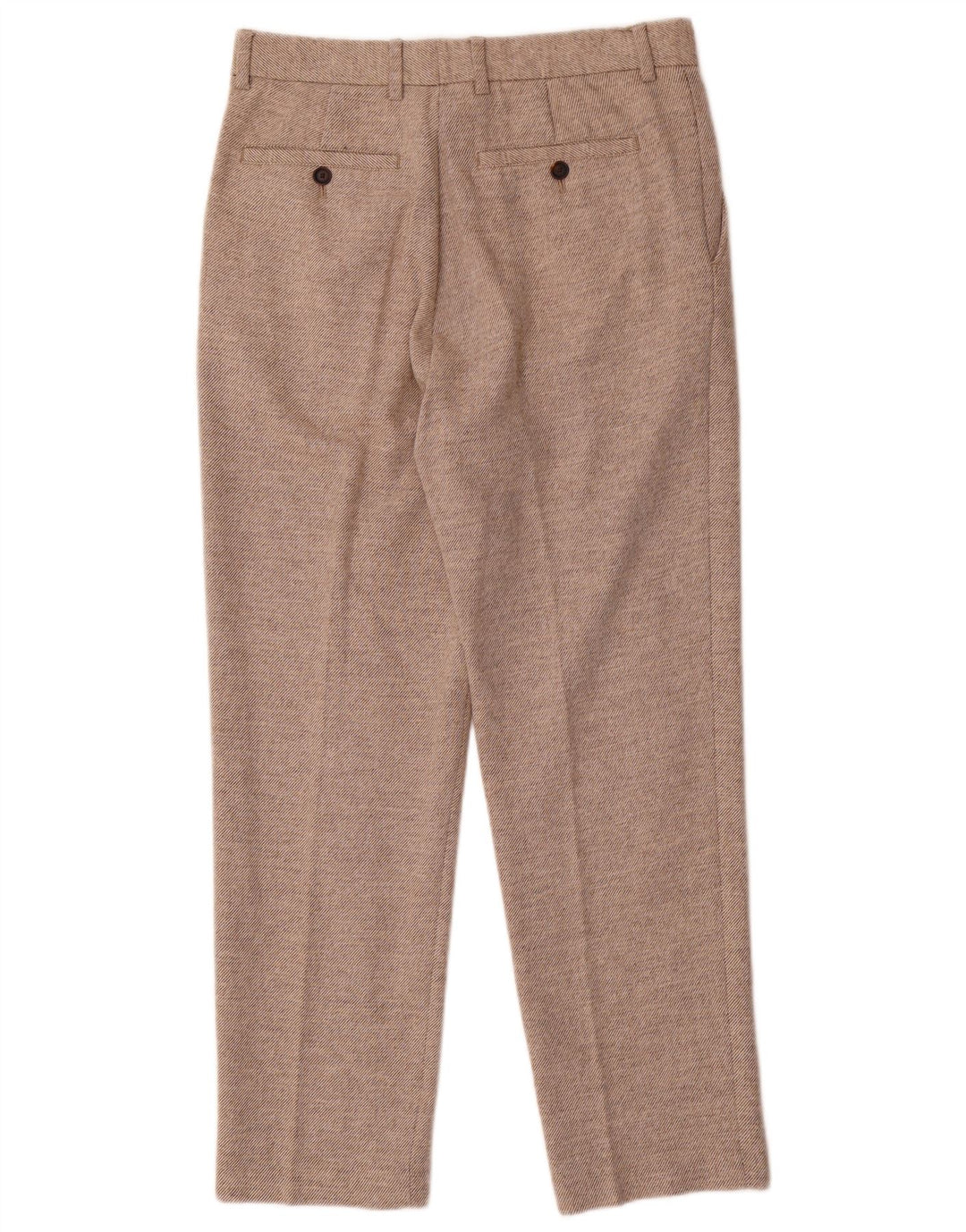 Pantaloni da abito dritti da donna Zara piccoli W28 L29 Beige