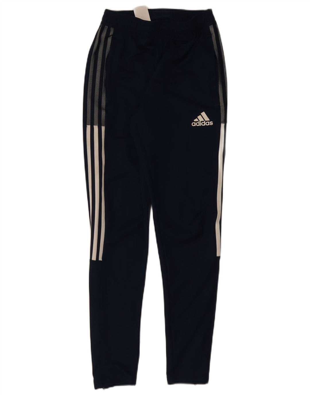Pantaloni da tuta Adidas Aeroready da uomo XS in poliestere blu navy