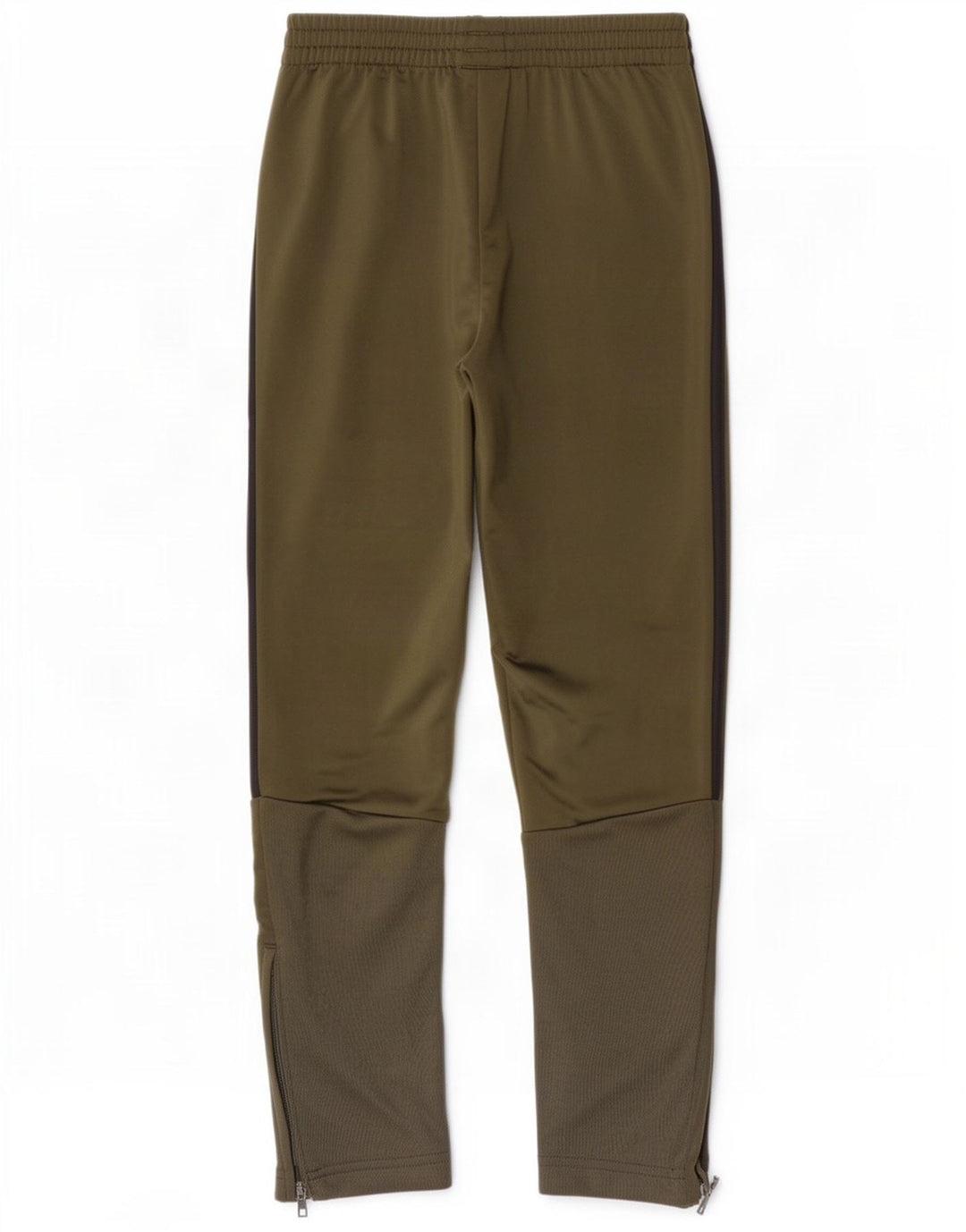 Pantaloni della tuta da ragazzo Adidas 11-12 anni in poliestere kaki