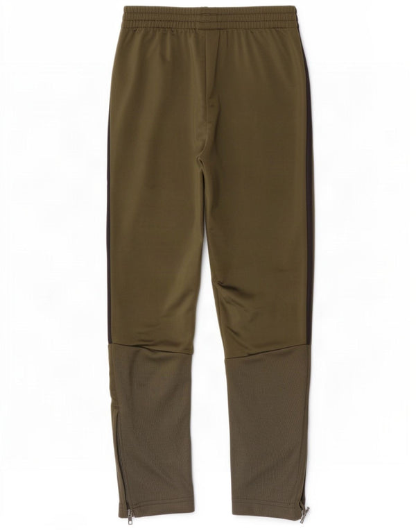 Pantaloni della tuta da ragazzo Adidas 11-12 anni in poliestere kaki