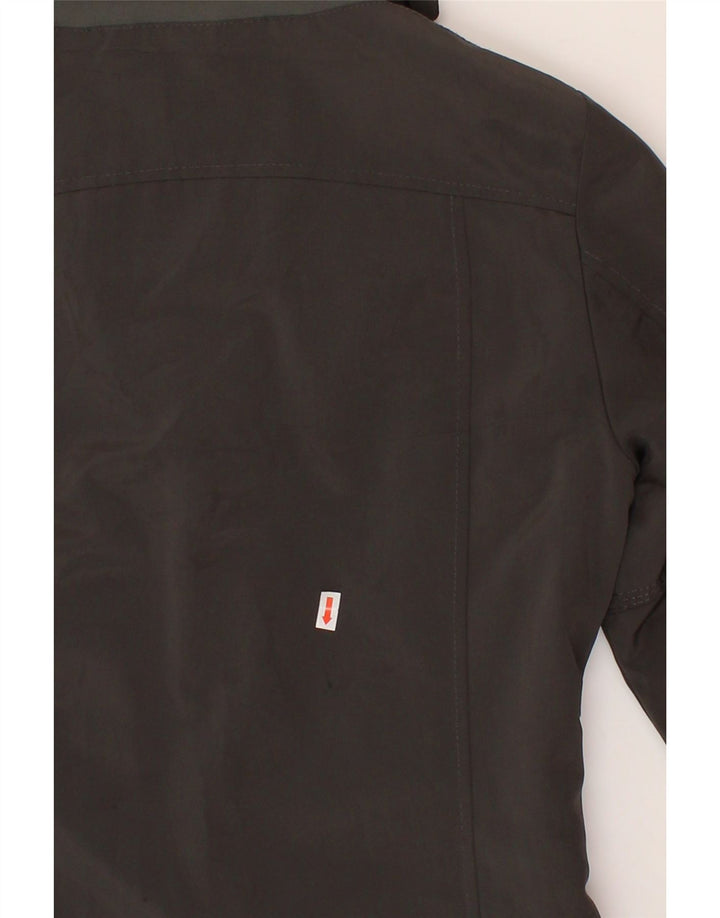 GEOX Womens Overcoat UK 10 Small Grey Polyester Vintage Geox and Second-Hand Geox from Messina Hembry 